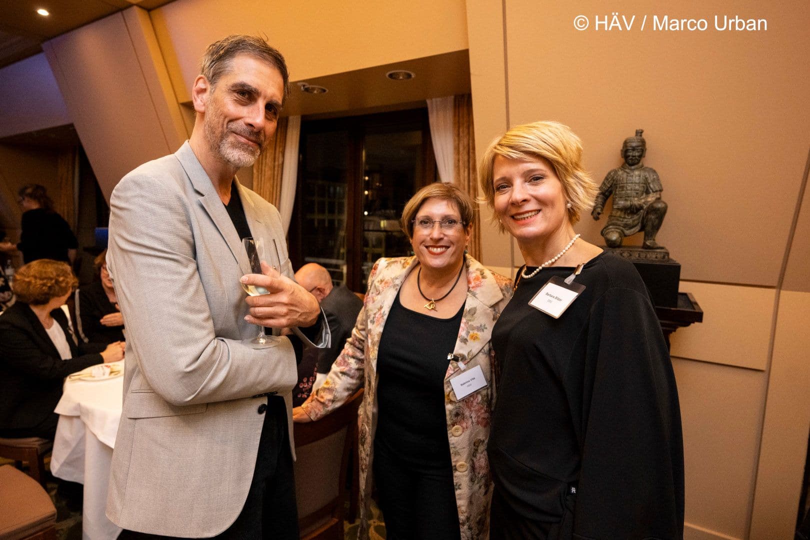 Thomas Kaiser (IQWiG), Sabrina Vité, Barbara Bitzer (beide DDG) (v.l.n.r.)