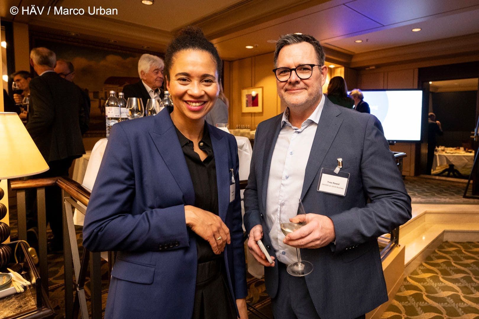 Brenya Adjei (gematik) und Yves Rawiel  (DAVASO)