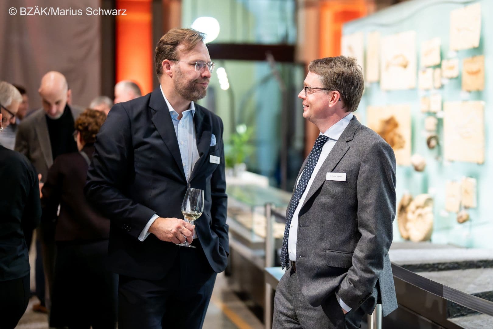 Sven Tschoepe (BLZK) (l.) und Florian Reuther (PKV-Verband)