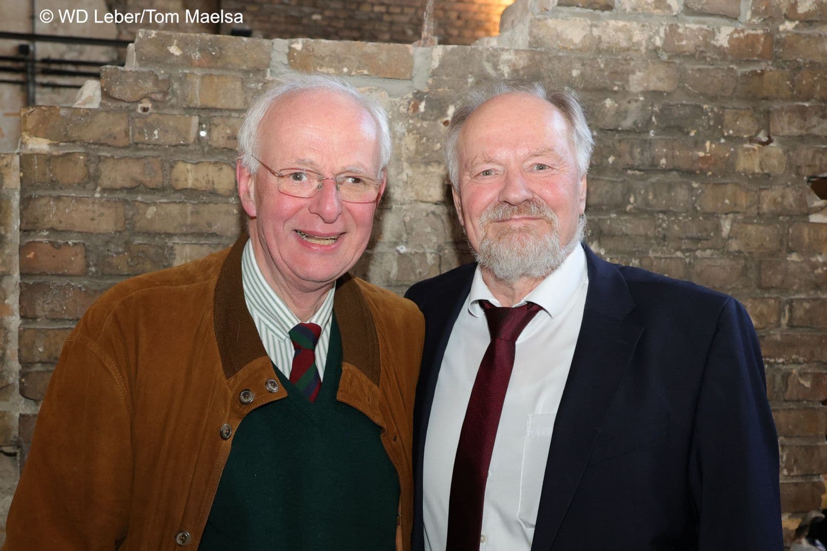 Der frühere stellv.  Vorstandsvorsitzende des GKV-SV, Johann-Magnus v. Stackelberg (l.) hat Wulf-Dietrich Leber immer unterstützt.