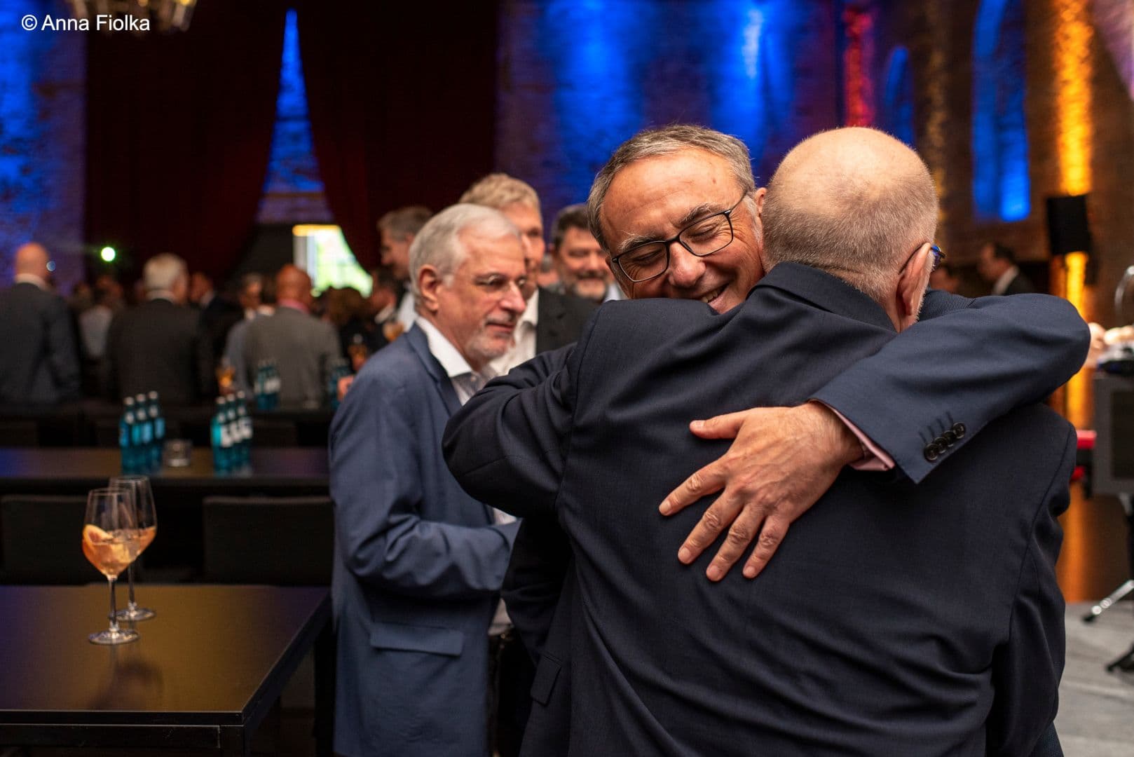 Zwei, die sich mögen: Christoph Straub (BARMER) und Franz Knieps.