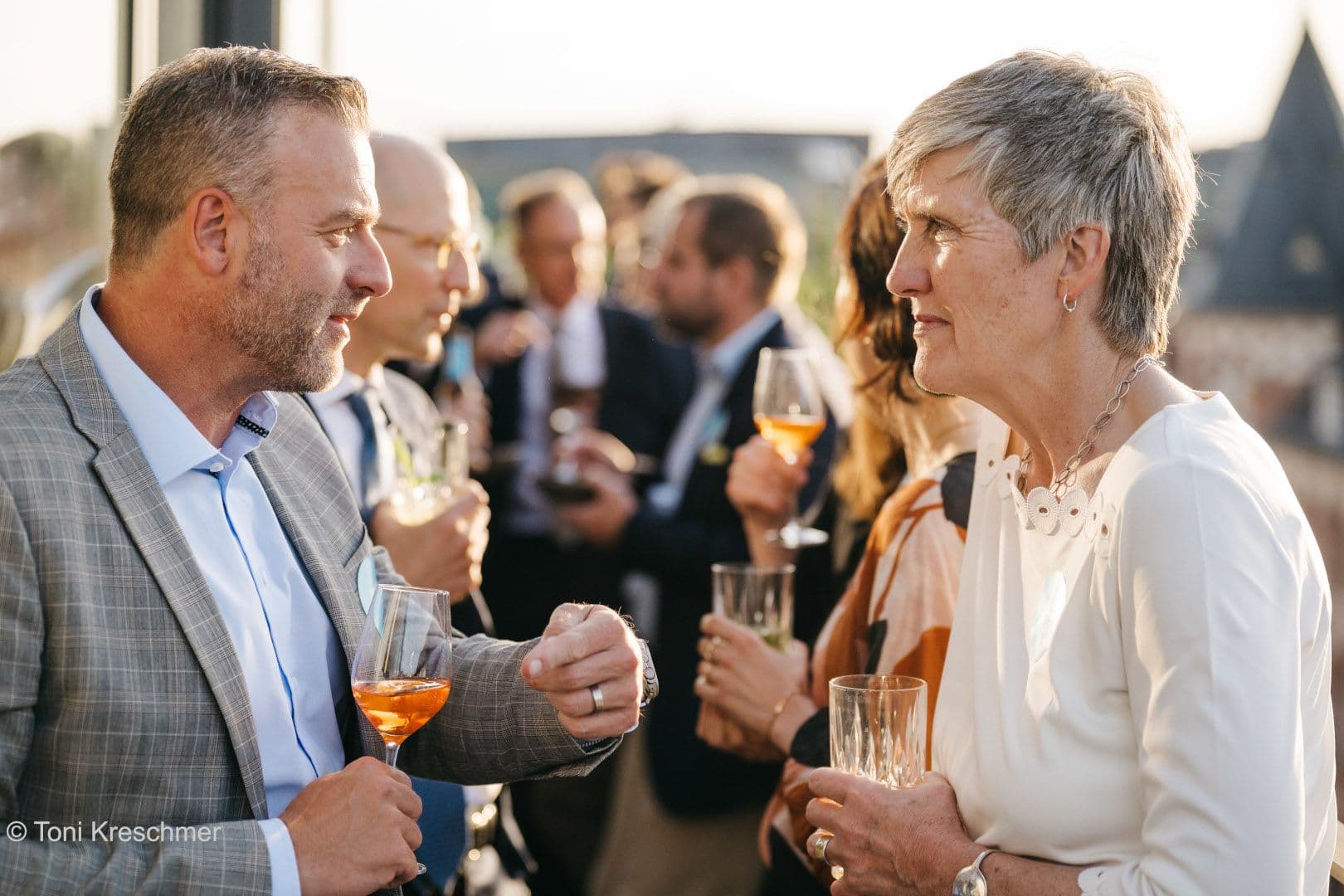 Torsten Kafka (HEK) mit Karen Walkenhorst (TK)