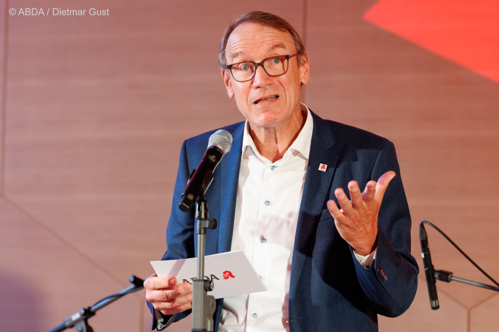 Erster Auftritt des Präsidenten Thomas Preis beim ABDA-Sommerfest