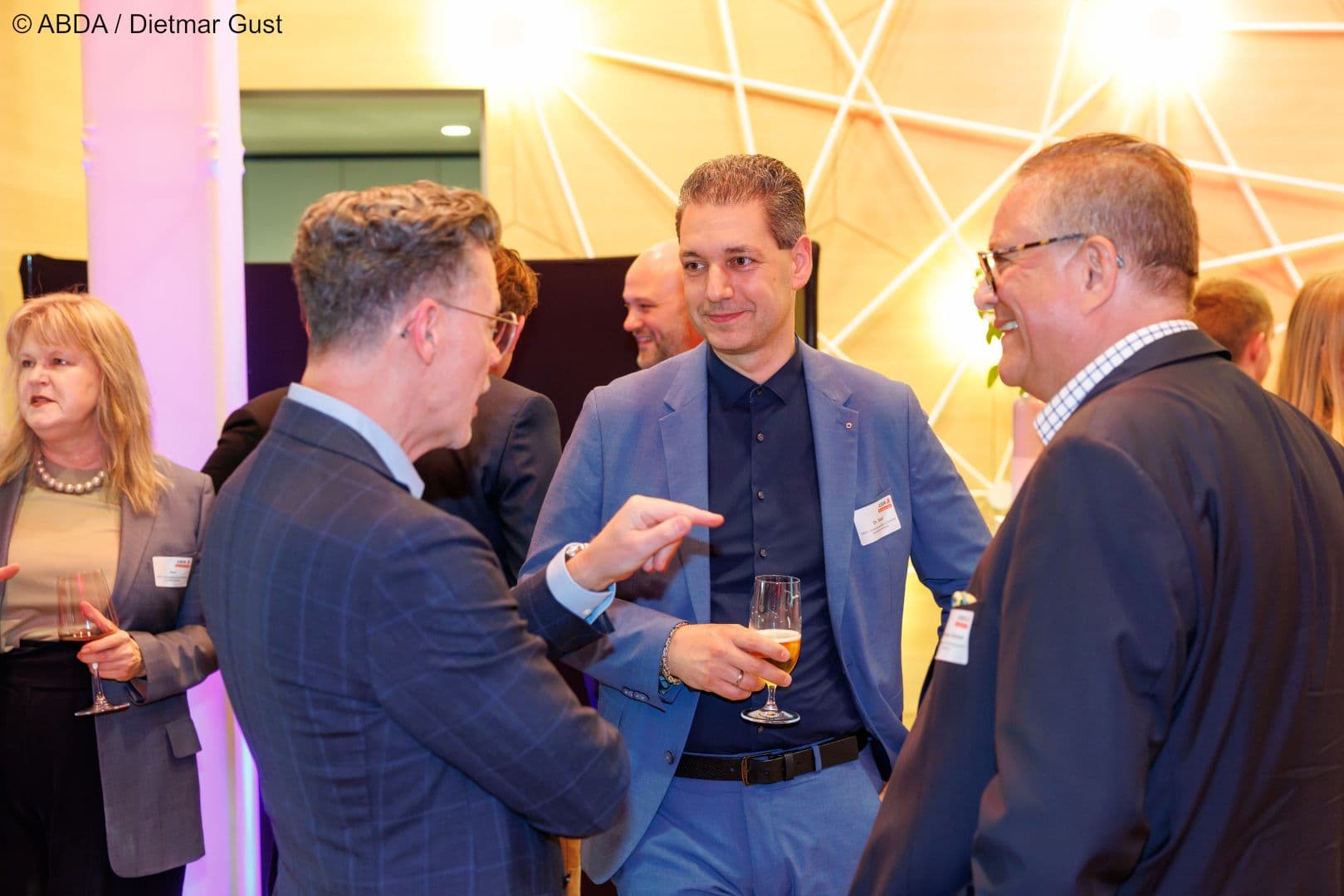 Thomas Porstner (Phagro) mit  André Said (AMK), Thomas Brückner (BPI) (v.l.n.r.)