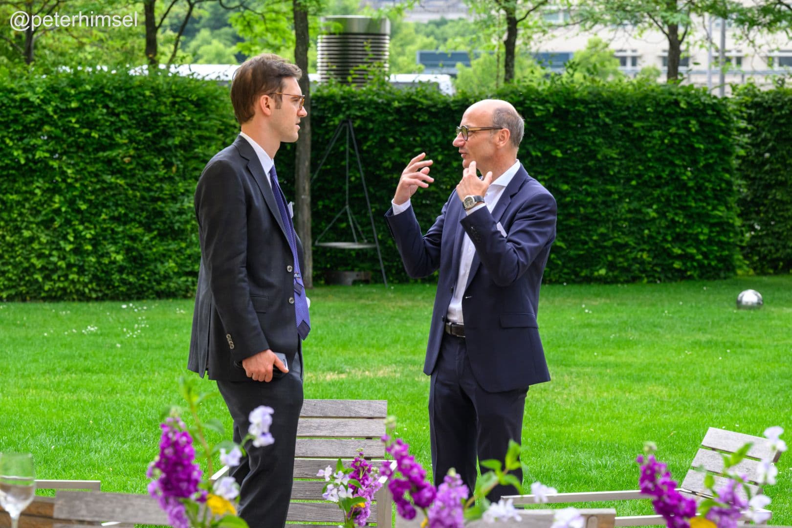 Stephan Pilsinger MdB (CSU) (l.) und Andreas Heigl (Servier)