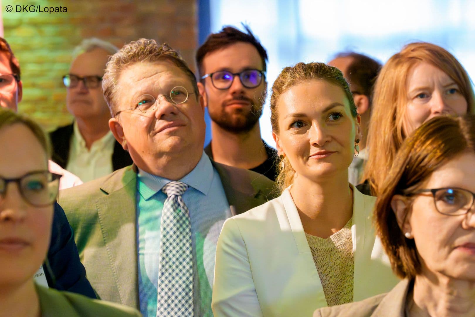 Politik geballt: Niedersachsens Gesundheitsminister Andreas Philippi, Johannes Wagner MdB (Grüne), Bayerische Staatsministerin für Gesundheit Judith Gerlach (v.l.n.r.)