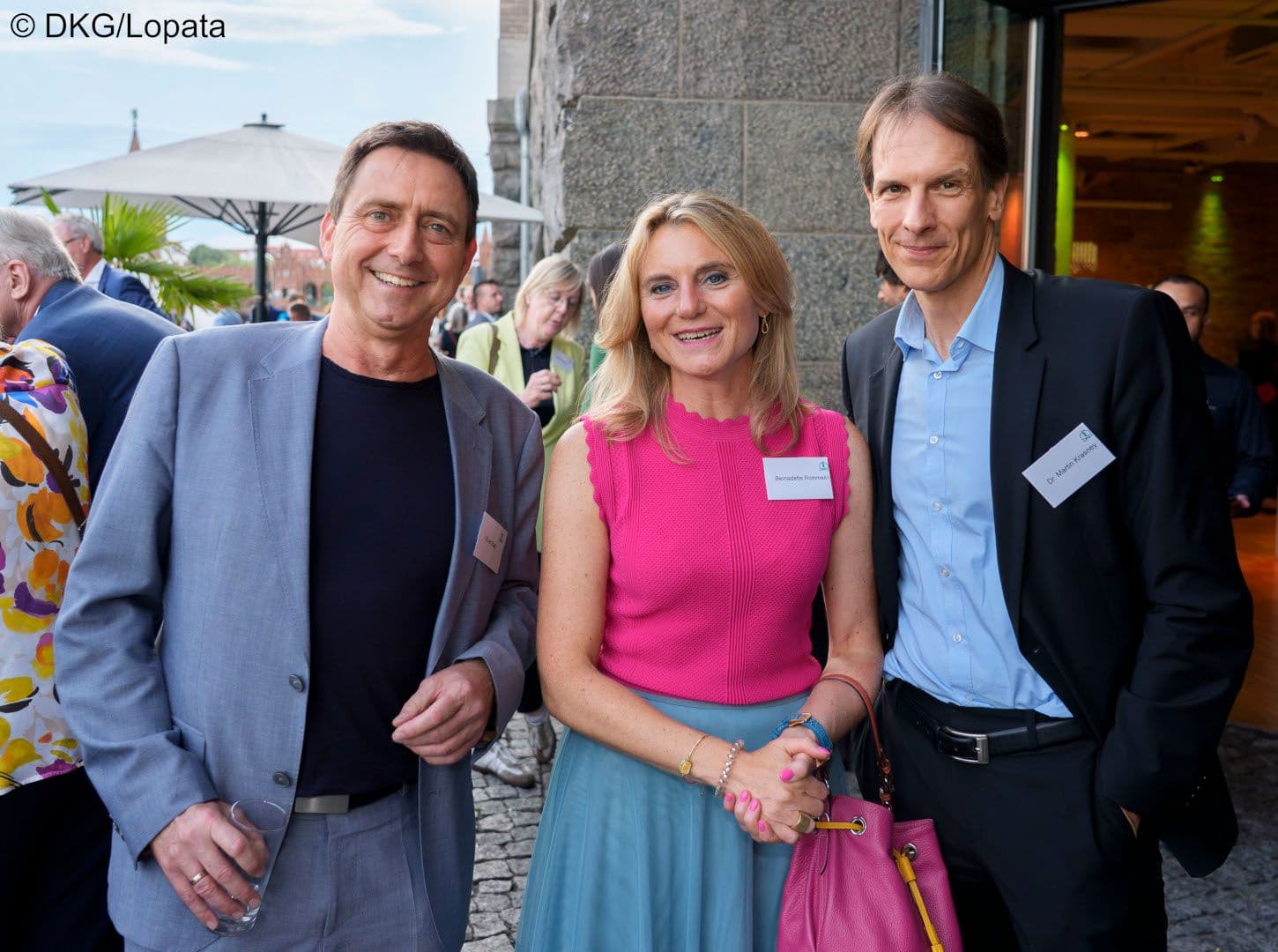 Oliver Blatt (GKV-SV), Bernadette Rümmelin (kkvd), Martin Krasney (GKV-SV) (v.l.n.r.)