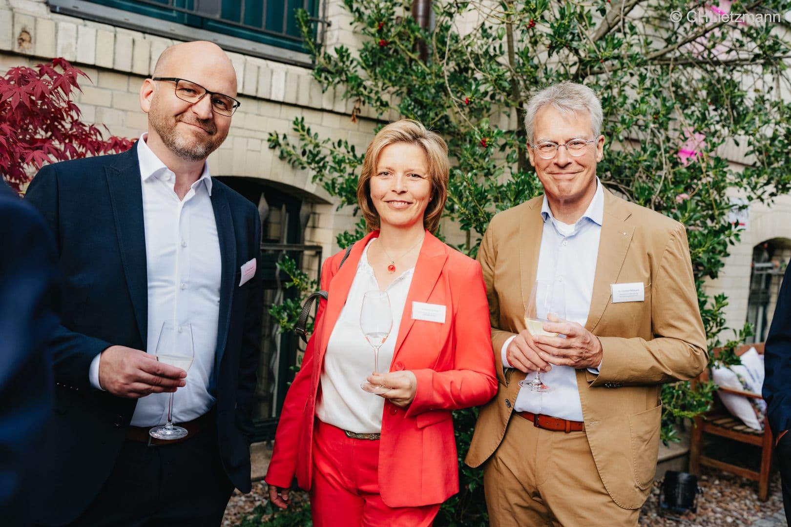 Thomas Weigert (PVS Sachsen), Cathleen Gaebel (PVS Südwest), Christof Mittmann (PVS-Verband) (v.l.n.r.)