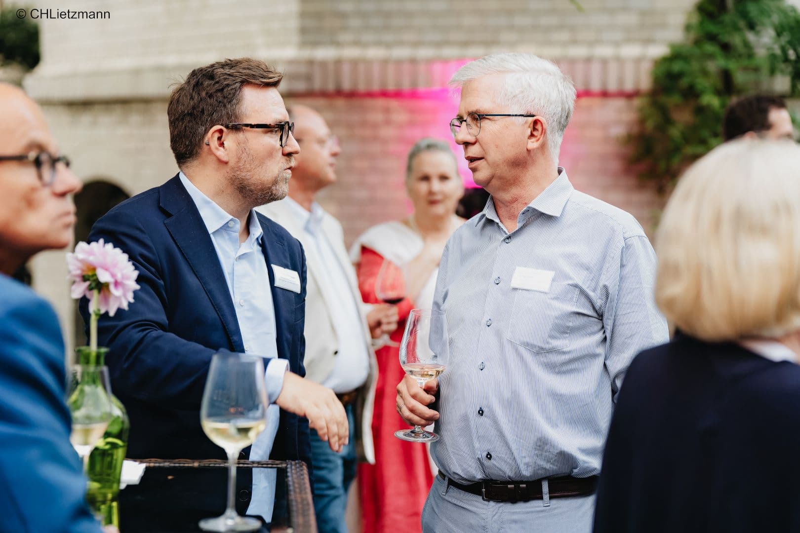 Bastian Schroeder (l.), Andrew Ullamnn (beide BDI)