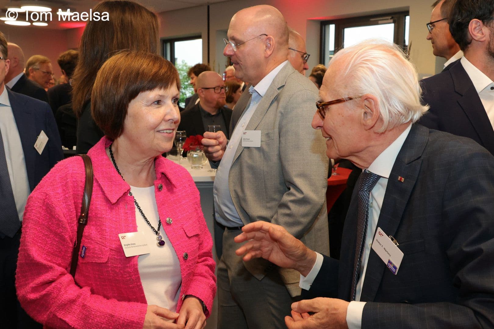 Brigitte Gross (DRV) und Dieter F. Märtens (TK)