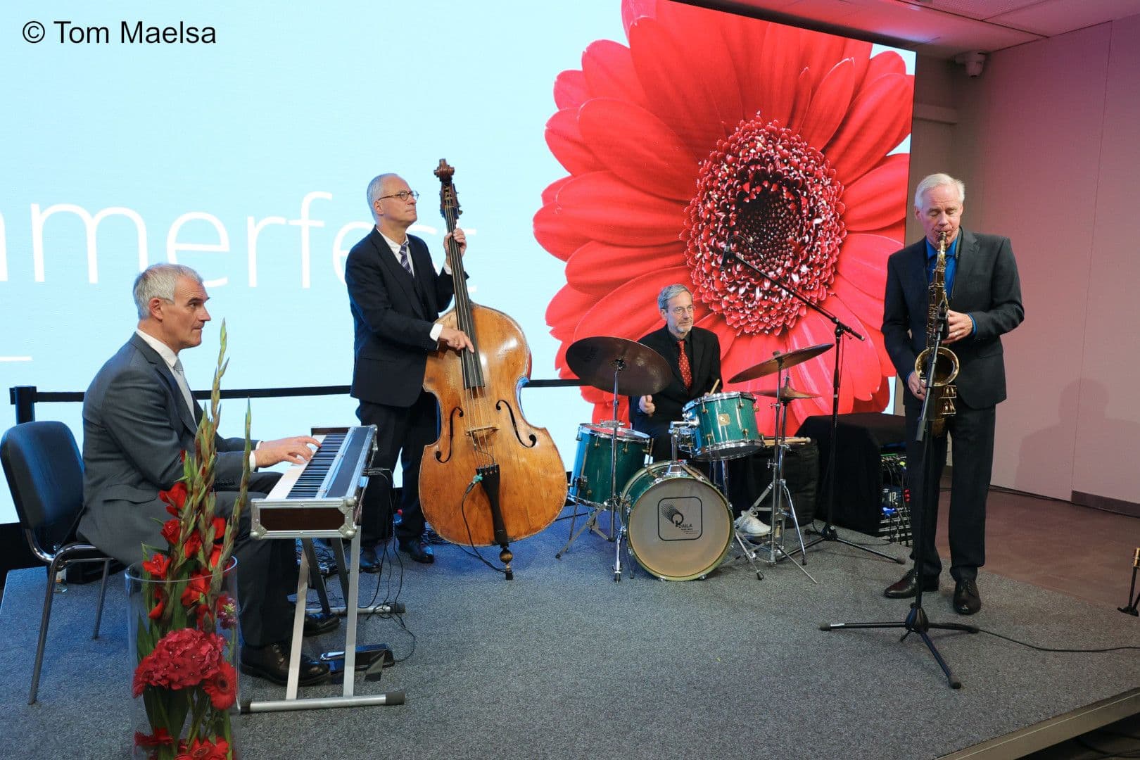 Wie in jedem Jahr zum Sommerfest spielt das Dirk Engelhardt Quartett.