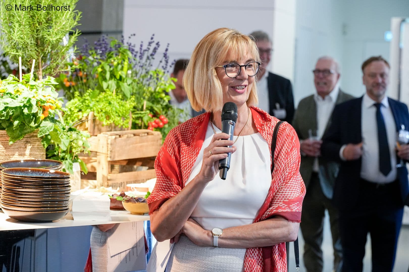 Susanne Johna, 1. Vorsitzende des Marburger Bundes, bei der Eröffnung des parlamentarischen Sommerfestes