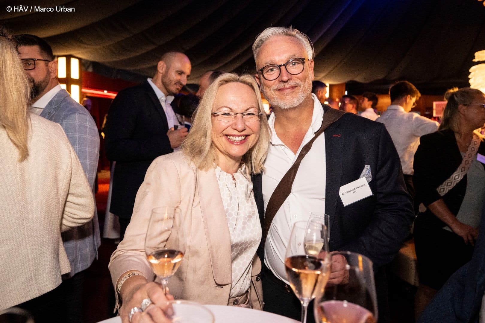 Petra Reis-Berkowicz mit Christoph Weinrich (beide KBV)