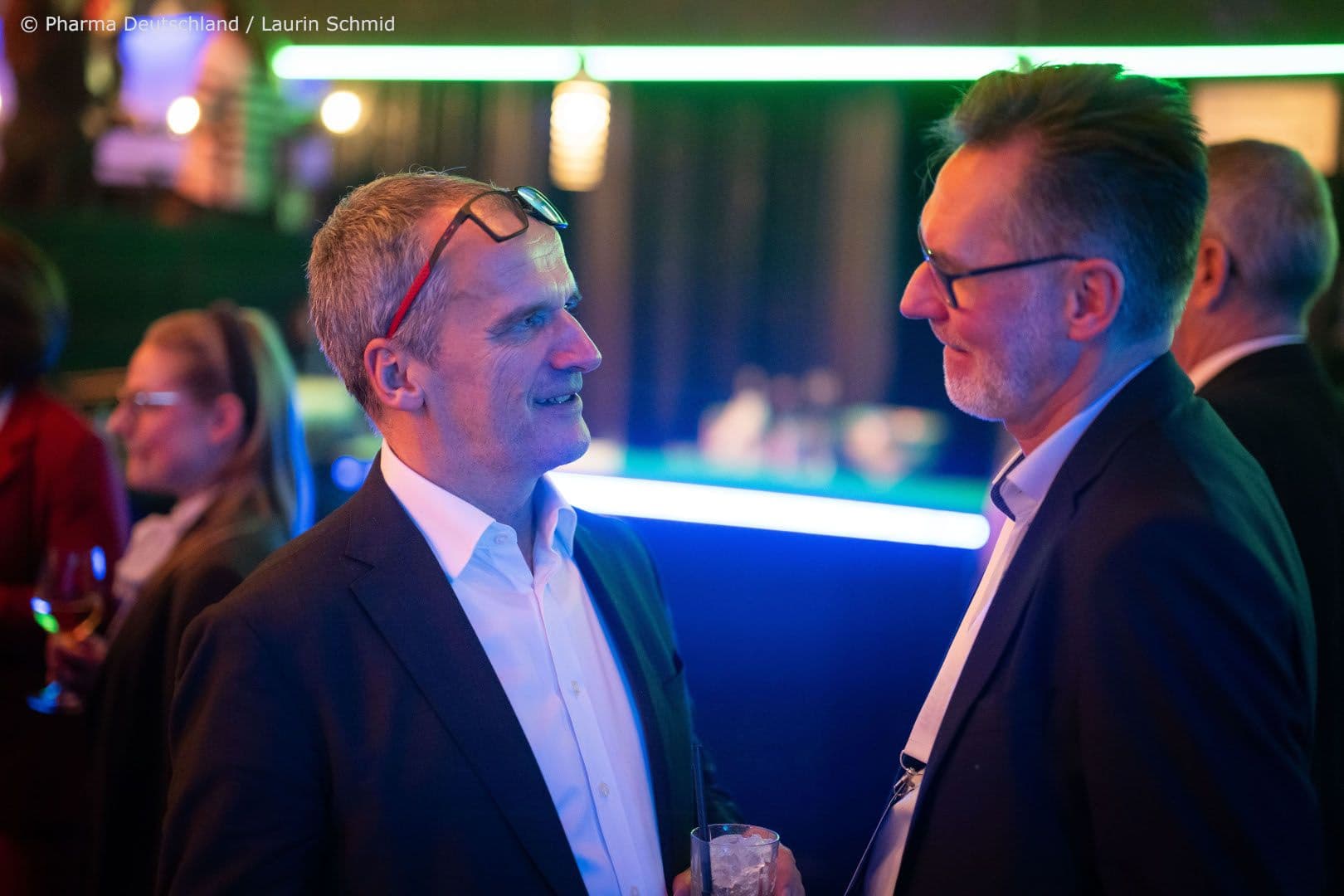 Michael Hennrich (l.) und Lutz Boden (beide Pharma Deutschland)