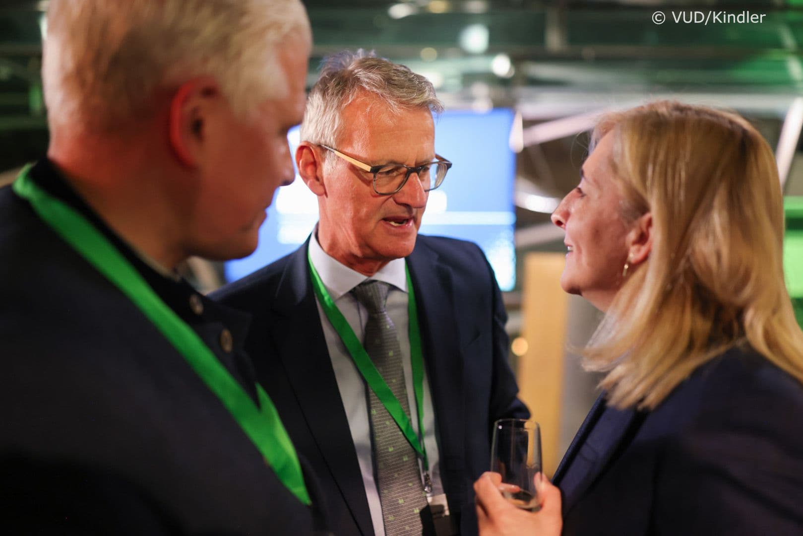 Gerald Gaß (DKG) im Gespräch mit Bundesgesundheitsministerin Nina Warken