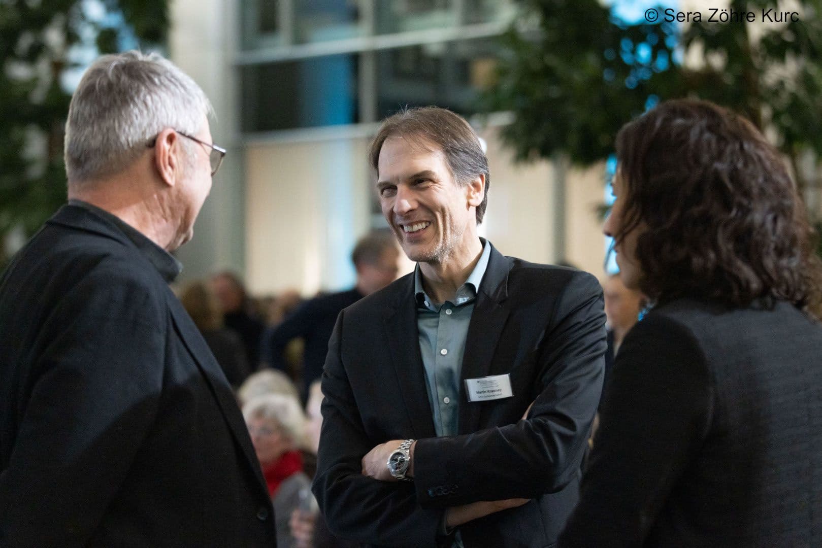 Martin Krasney (GKV-SV) (r.) mit Uwe Klemens (vdek)
