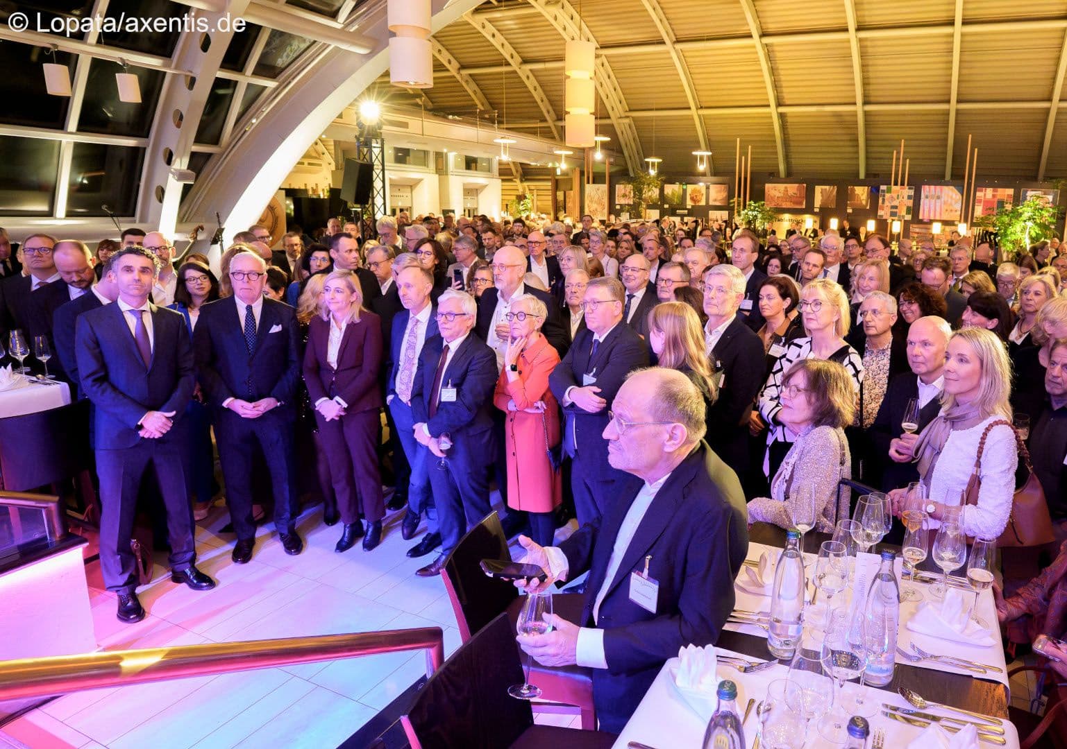 Zahlreiche Gäste beim Neujahrsempfang der deutschen Ärzteschaft im KaDeWe