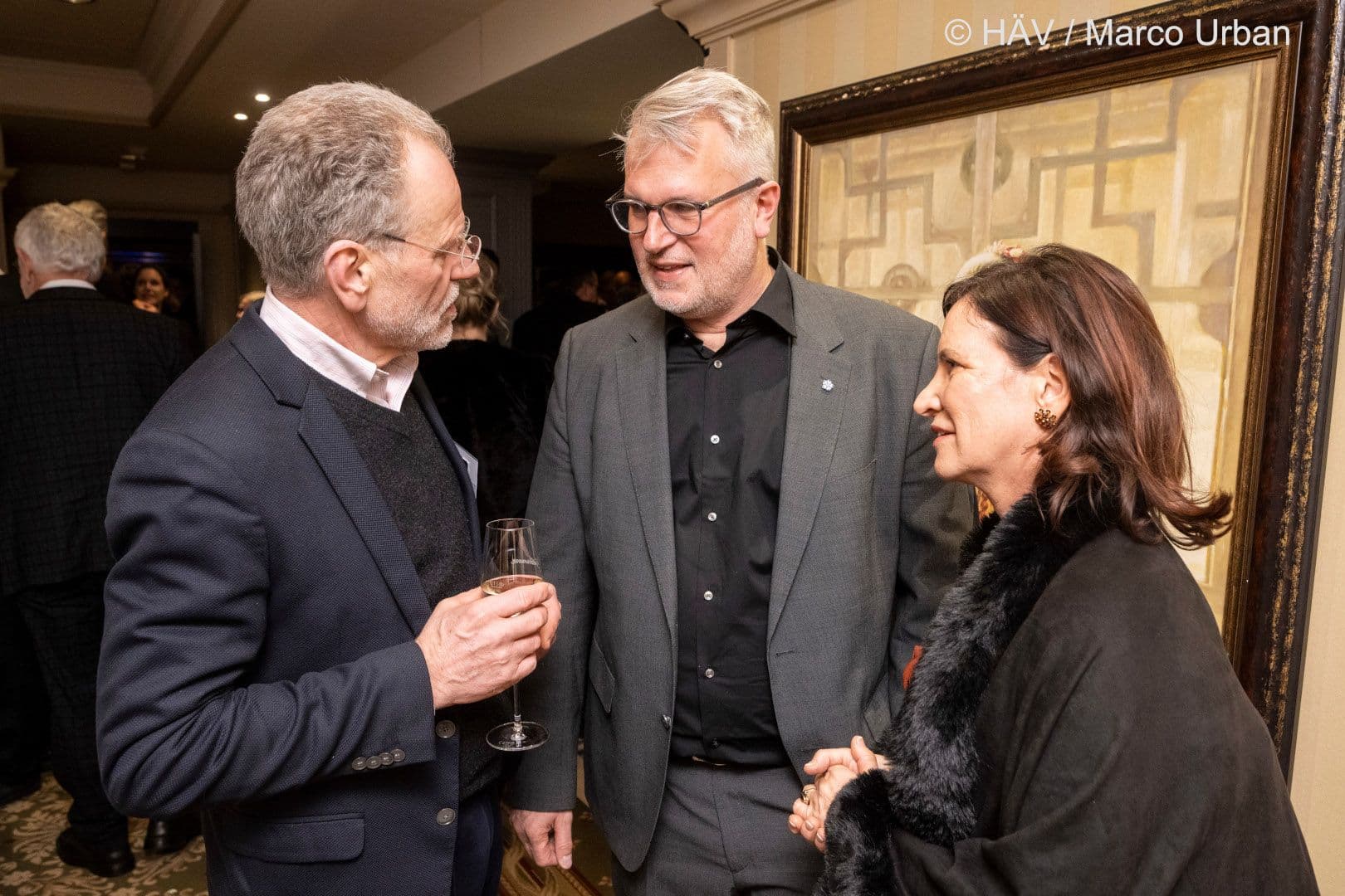 Dominik von Stillfried (Zi), Markus Beier, Nicola Buhlinger-Göpfarth (beide Hausärztinnen- und Hausärzteverband) (v.l.n.r.)