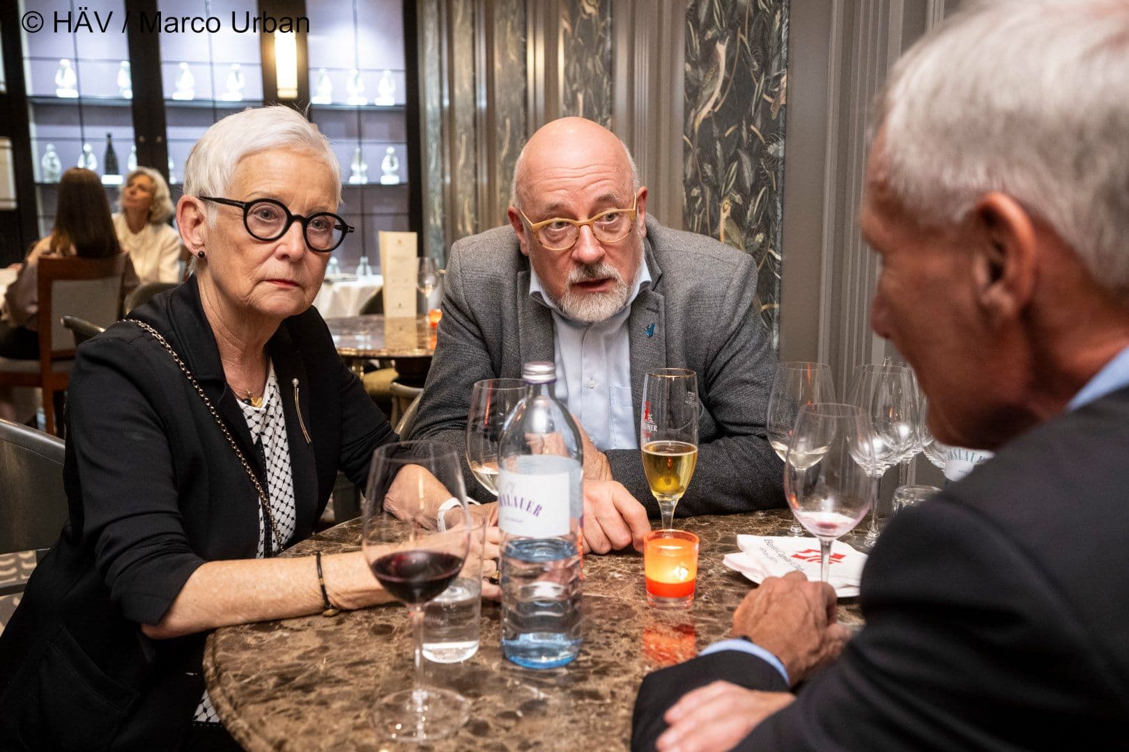 Ellen Lundershausen (BÄK), Dirk Heinrich (SpiFa), Norbert Smetak (Medi) (v.l.n.r.)