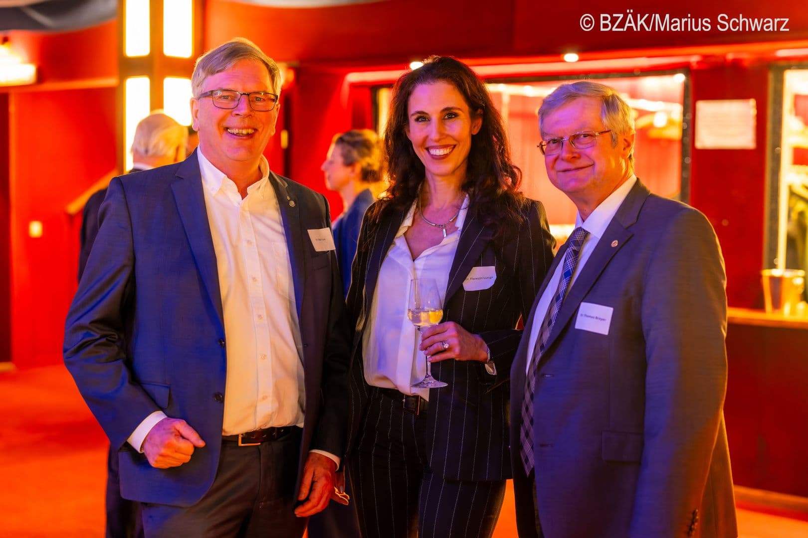 Kai Voss (Zahnärztekammer Schleswig-Holstein), Florestin Lüttge (KZVS), Thomas Breyer (LZKS) (v.l.n.r.)