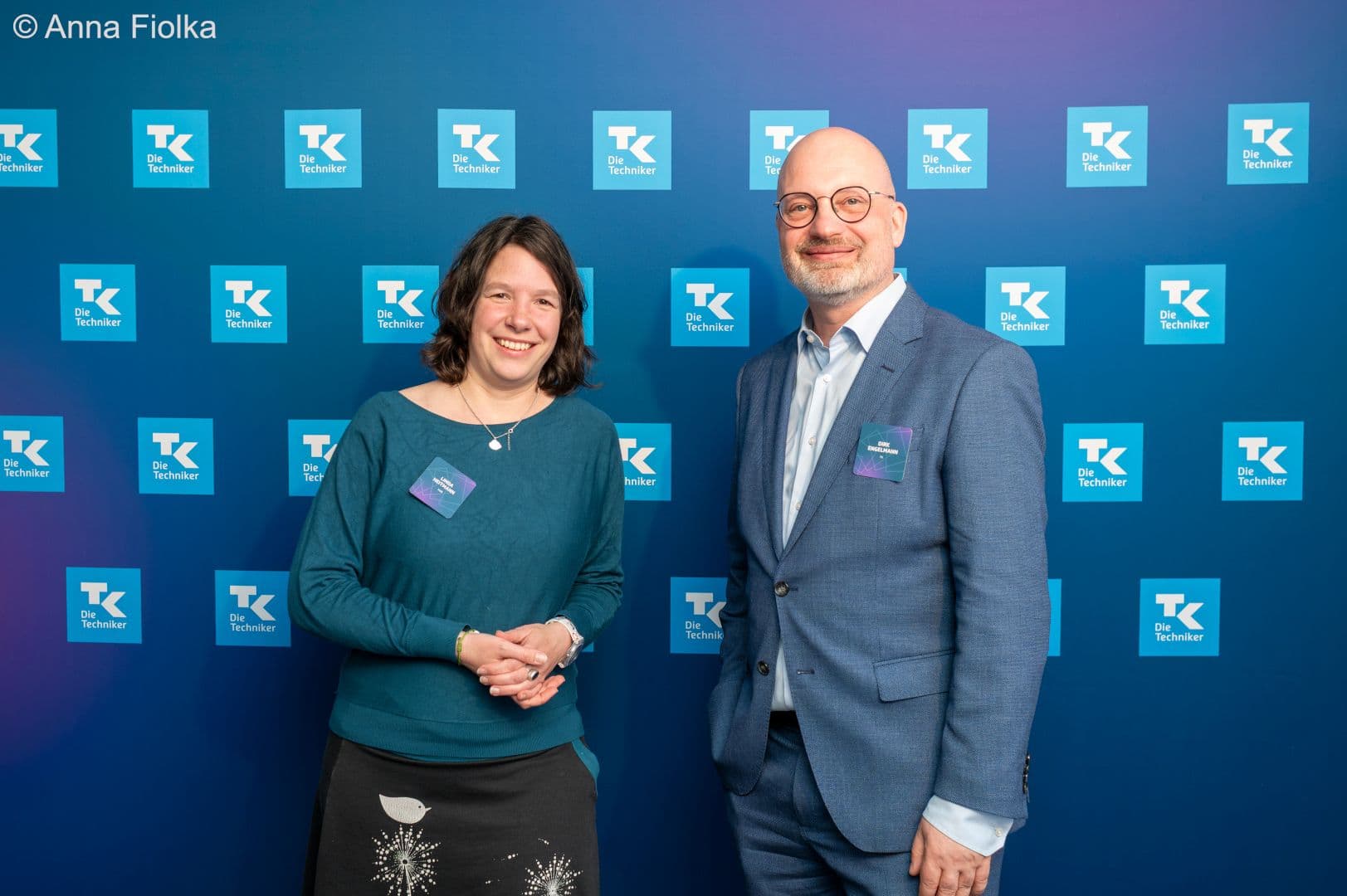 Linda Heitmann MdB (Grüne) und Dirk Engelmann (TK)