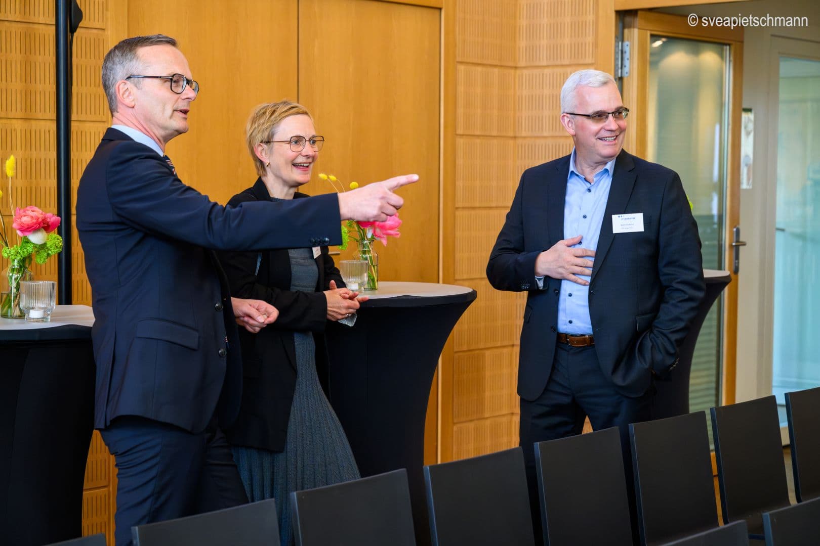 Bork Bretthauer, Anna Steinbach (beide Pro Generika), Björn Stahlhut (CPM) (v.l.n.r.)