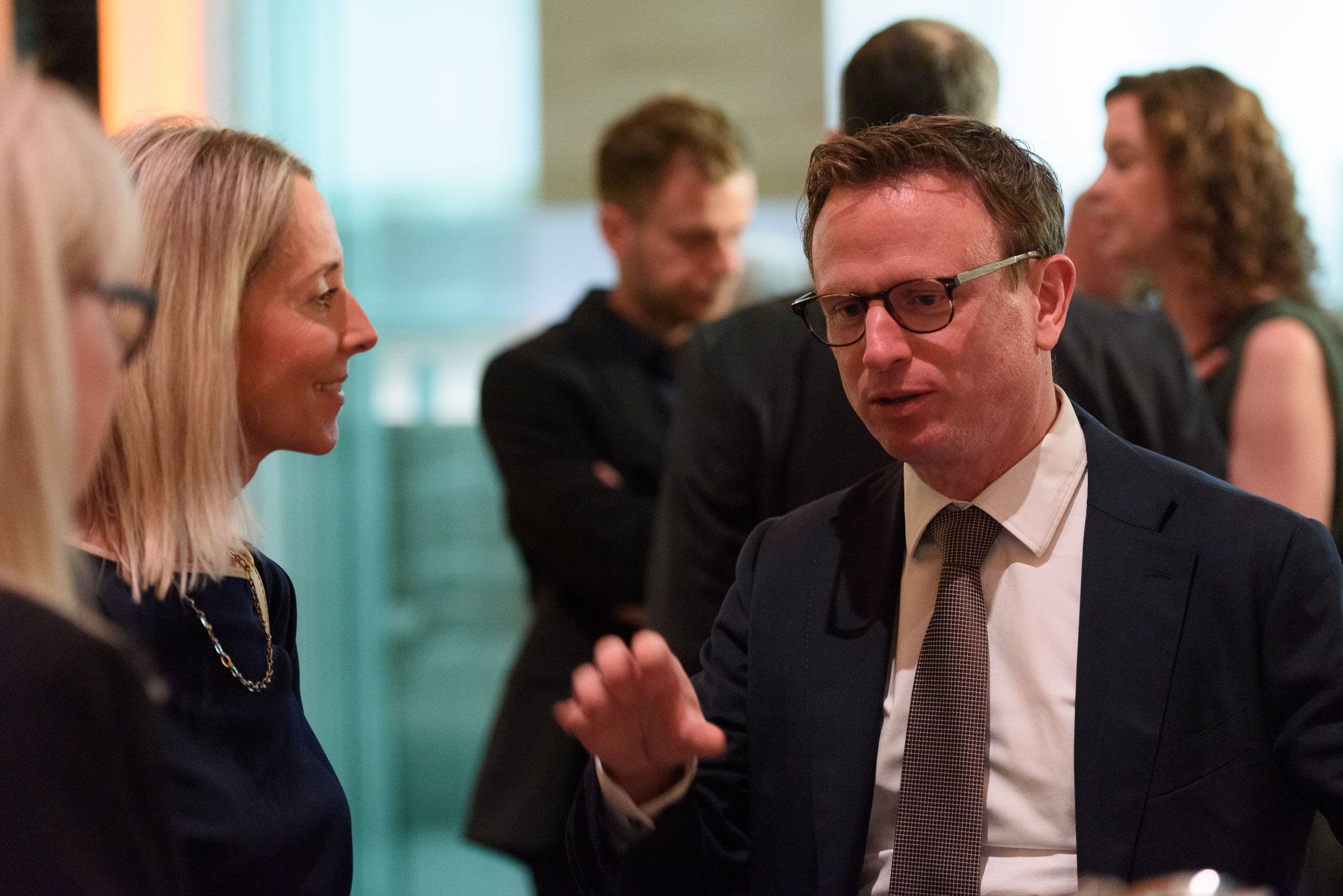 Hans Theiss MdB (CSU) mit Stefanie Stoff-Ahnis (GKV-SV)