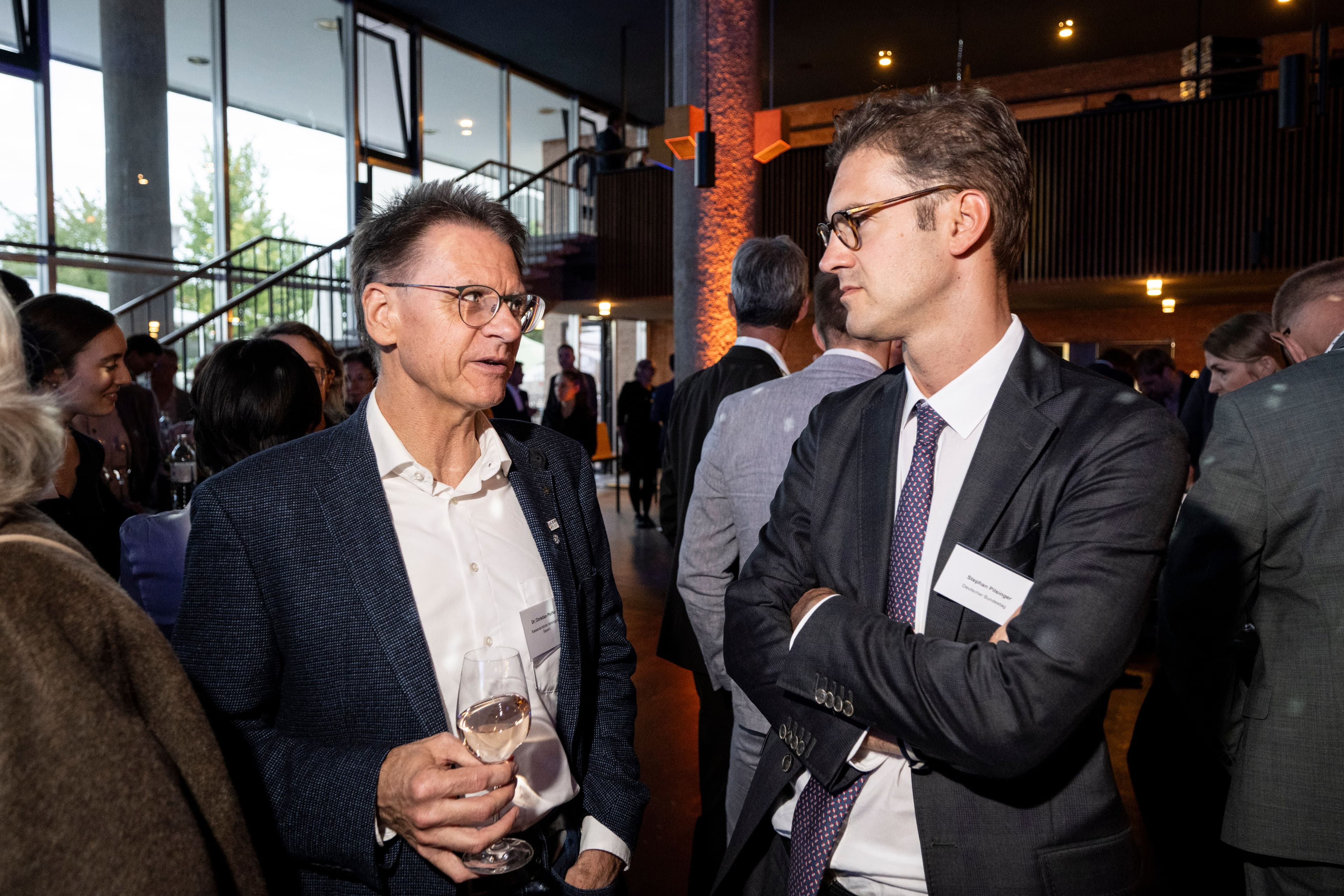 Christian Pfeiffer (KV Bayerns) (l.) Stephan Pilsinger MdB (CSU)