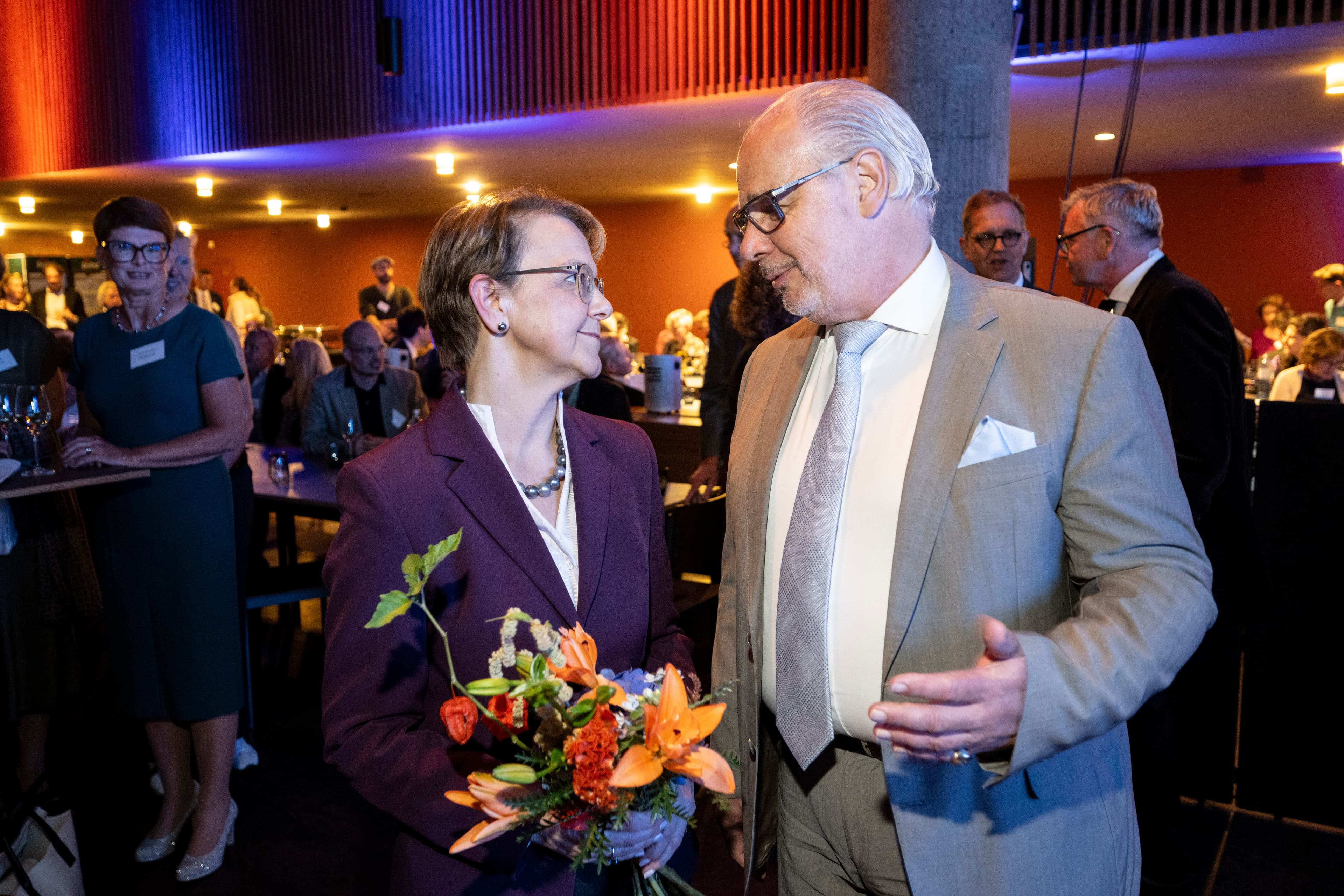 Die beiden BMG-Staatssekretäre Katja Kohfeld und Georg Kippels