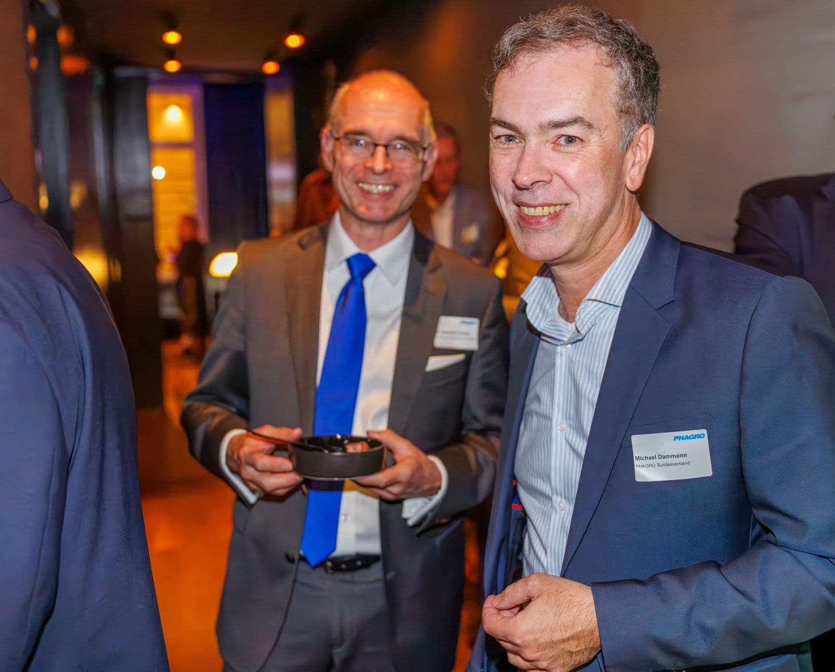 Michael Dammann (PHAGRO) gut gelaunt