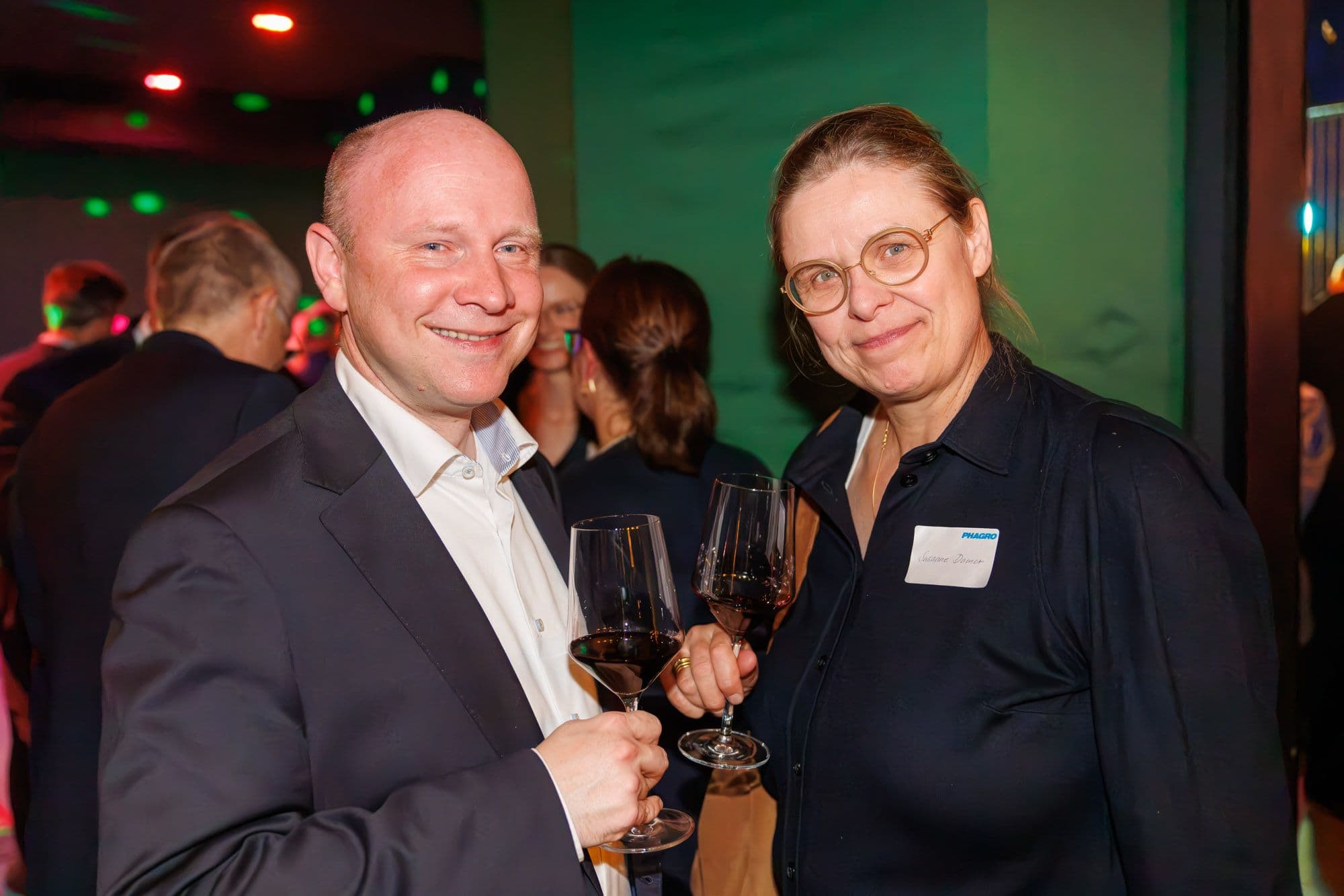 Christian Splett (ABDA), Susanne Damer (Berliner Apotheker-Verein)